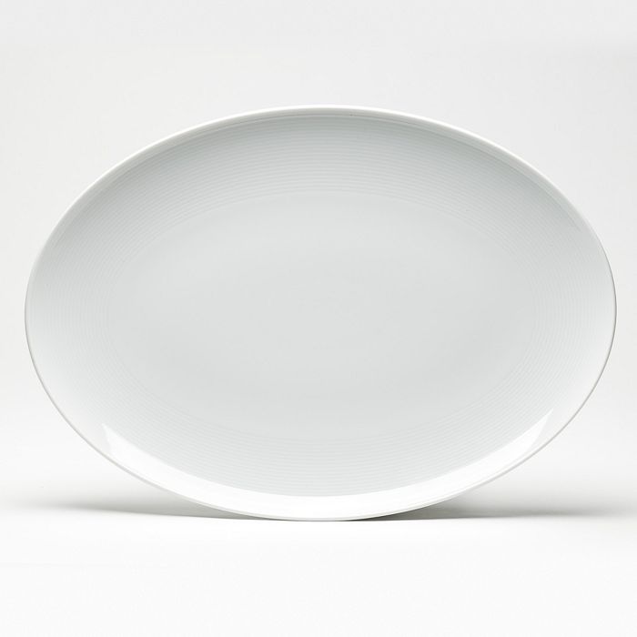 Rosenthal Thomas For  Loft Oval Platter, 13.5 In White