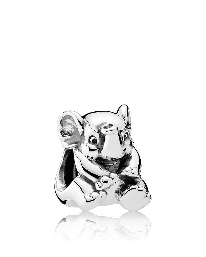 Pandora Sterling Silver Lucky Elephant Charm Bloomingdale s