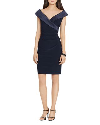 ralph lauren crossover dress