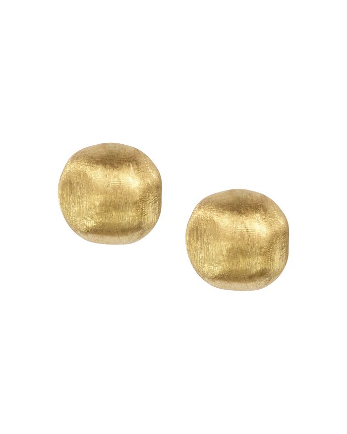 Marco Bicego Africa Large Bead Stud Earrings In Gold
