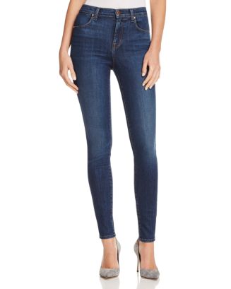 J Brand Maria High-Rise Skinny Jeans in Fleeting Bloomingdale's