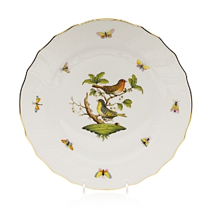 Herend Rothschild Bird Dinner Plate In Motif 03