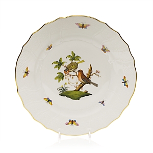 Herend Rothschild Bird Dinner Plate In Motif 10