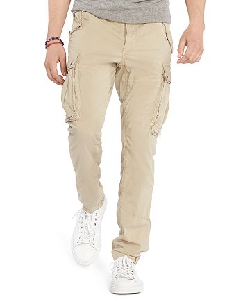 Polo Ralph Lauren Stretch Cotton Poplin Straight Fit Cargo Pants |  Bloomingdale's