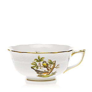 Herend Rothschild Bird Tea Cup In White
