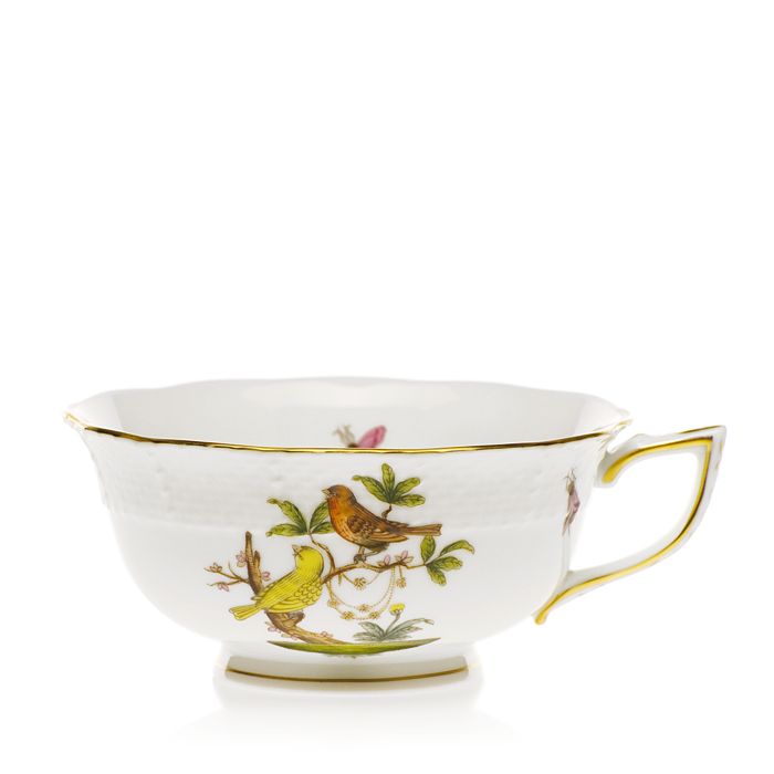 Herend Rothschild Bird Tea Cup In Motif 06