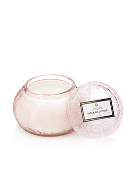 Voluspa - Japonica Panjore Lychee Embossed Glass Chawan Bowl Candle
