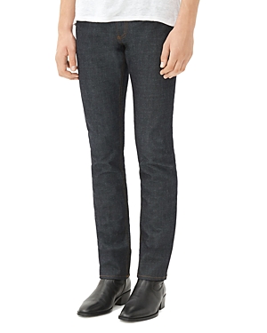 Sandro Jea Pixies Straight Fit Jeans in Raw Denim