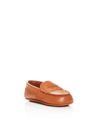 baby tan loafers