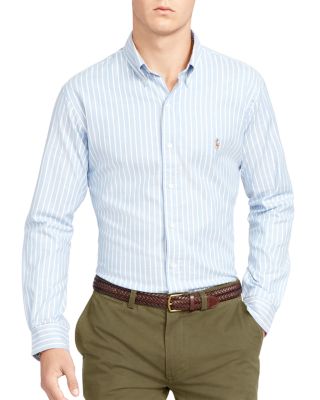 Polo Ralph Lauren - Striped Stretch Oxford Slim Fit Button-Down Shirt