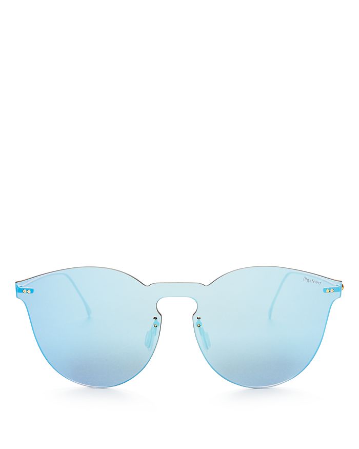 Illesteva Women s Leonard II Mirrored Shield Sunglasses 60mm