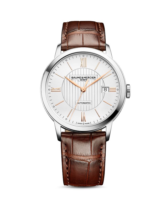 Baume & Mercier Classima Automatic Watch, 40mm In Silver