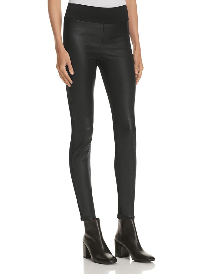 PAIGE Vena Leather Pants Bloomingdale s
