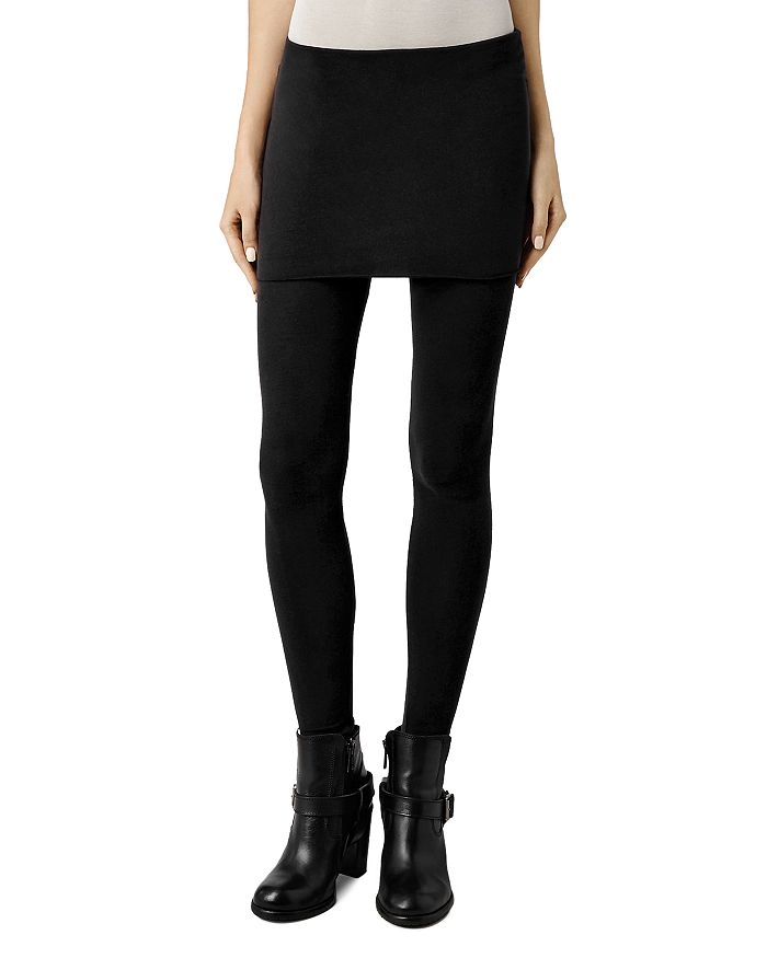 Stylish Tights That Wow, Viva Luxury, Peplum Top and black skirt