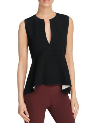 theory peplum top