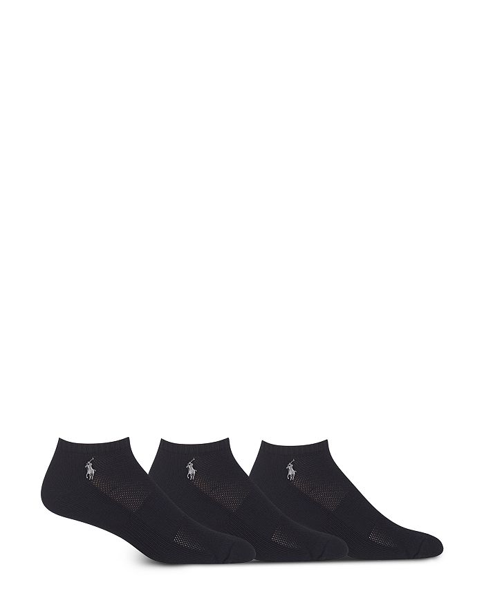Polo Ralph Lauren Tech Low Cut Socks - Pack Of 3 In Black