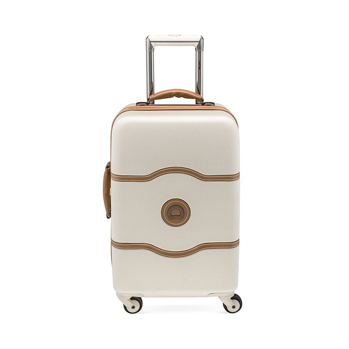 Delsey Chatelet Hardside 21 Carry On Upright Spinner In Champagne