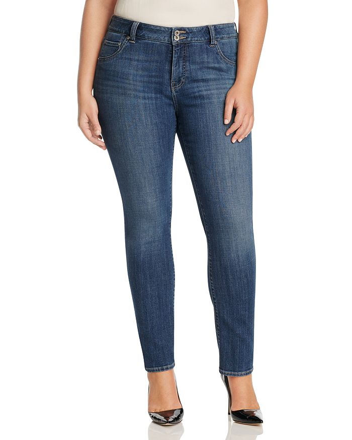 Lucky Brand Plus Emma Faded Straight Leg Jeans in Mystic Road ...