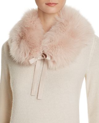 Burberry Fox Fur Collar | Bloomingdale's