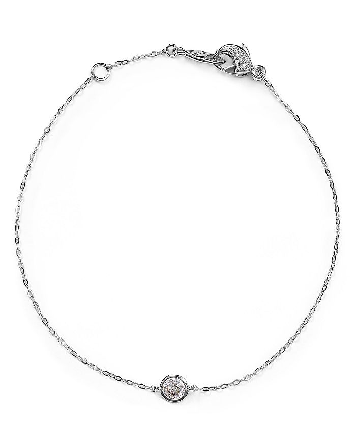 Nadri Chain Bracelet In Silver