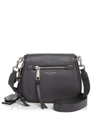MARC JACOBS Recruit Nomad Small Leather Saddle Bag | Bloomingdale's