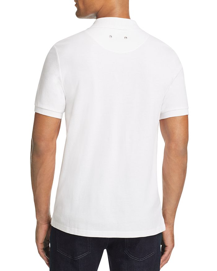Shop Vilebrequin Cotton Pique Regular Fit Polo In White