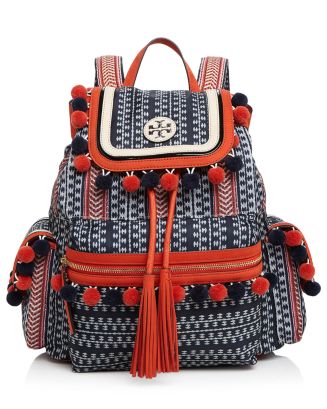 Tory Burch Scout Pom-Pom Backpack | Bloomingdale's