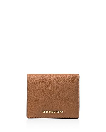 MICHAEL Michael Kors Jet Set Travel Carryall Card Case | Bloomingdale's
