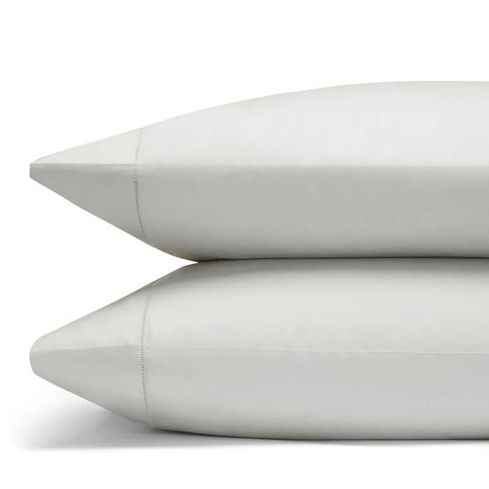 Sferra Celeste Standard Pillowcase, Pair In Silversage