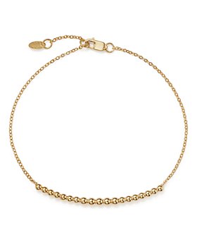Bloomingdale's - Graduated Bead Bracelet in 14K Yellow Gold  - 100% Exclusive