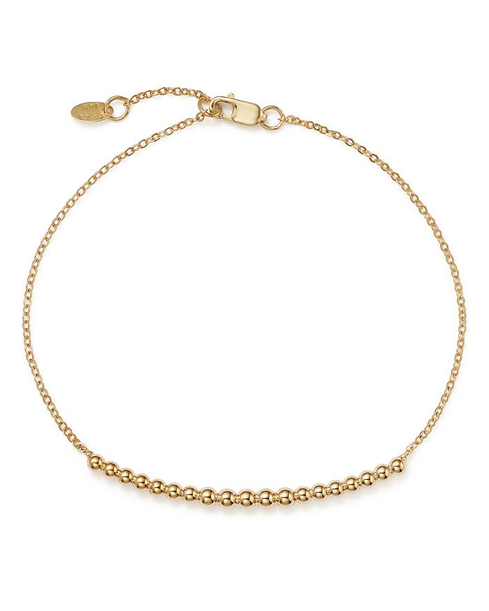 Bloomingdale's - Graduated Bead Bracelet in 14K Yellow Gold  - 100% Exclusive