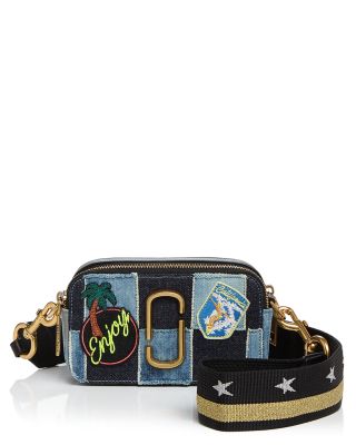 marc jacobs denim camera bag