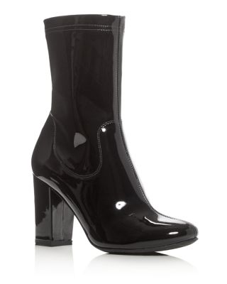 kenneth cole patent leather boots