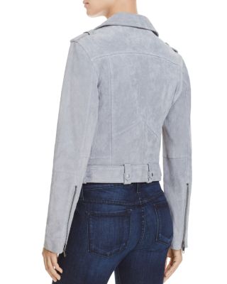 Suede Moto Jacket