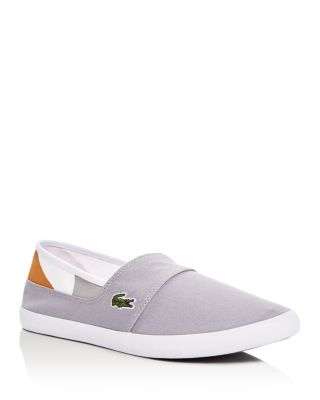 lacoste men's marice slip on sneaker