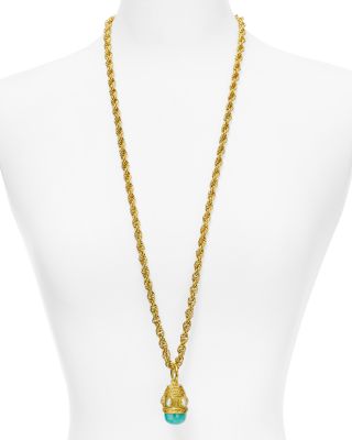 Julie Vos Baroque Pendant Necklace, 35 