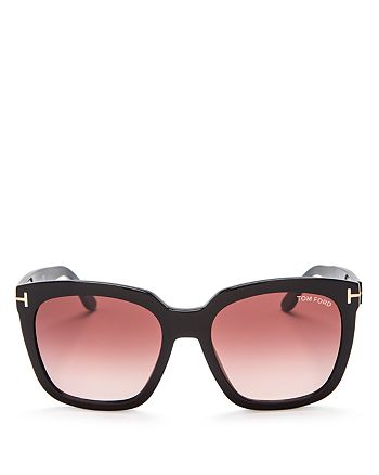 Tom Ford Women's Amarra Oversized Square Sunglasses, 55mm | Bloomingdale's