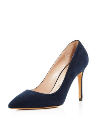 Charles David - Women's Genesis Suede Pointed Toe High-Heel Pumps