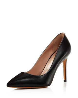 Charles David - Women's Genesis Leather Pointed Toe High-Heel Pumps