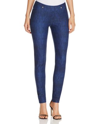 michael kors denim leggings