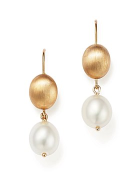 Bloomingdale's - Cultured Freshwater Pearl Drop Earrings in 14K Yellow Gold, 11mm - 100% Exclusive