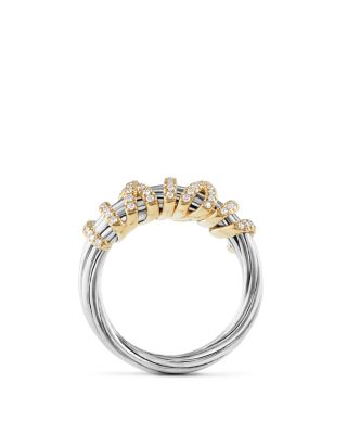 Helena Ring with Diamonds and 18K Gold