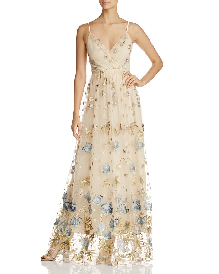 Elie Tahari Selma Embroidered Dress Bloomingdale s