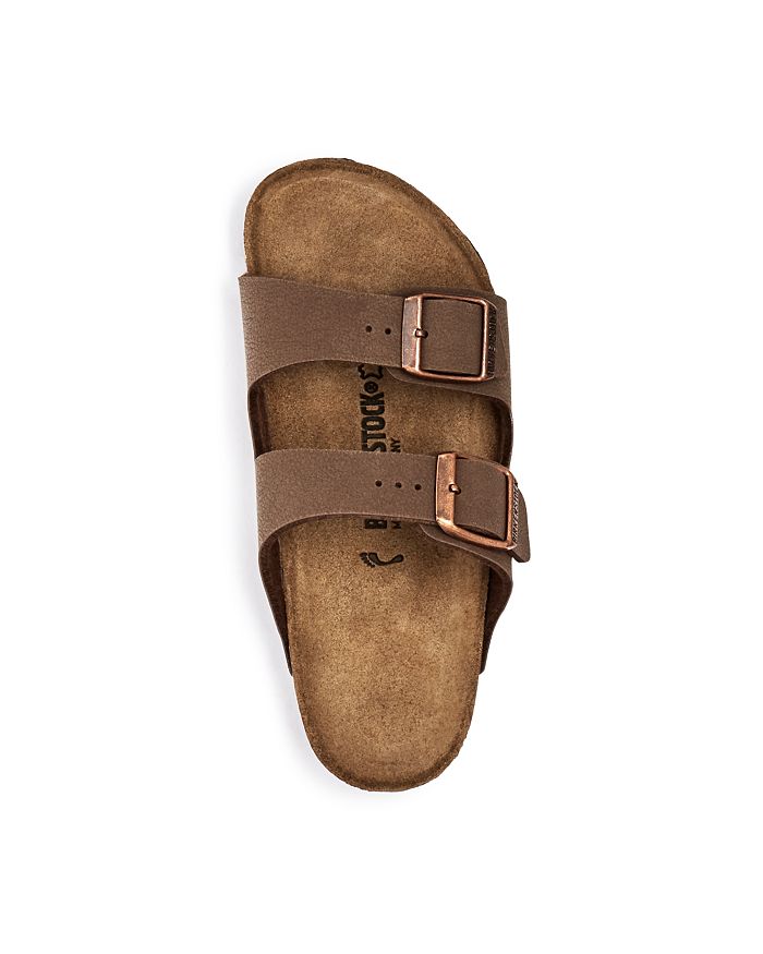 Shop Birkenstock Unisex Arizona Slide Sandals - Toddler, Little Kid In Mocha