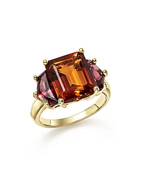 Bloomingdale's - Citrine and Garnet Statement Ring in 14K Yellow Gold - 100% Exclusive
