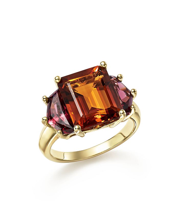 Bloomingdale's - Citrine and Garnet Statement Ring in 14K Yellow Gold&nbsp;- 100% Exclusive