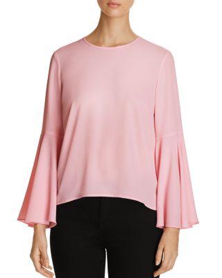 vince camuto bell sleeve blouse