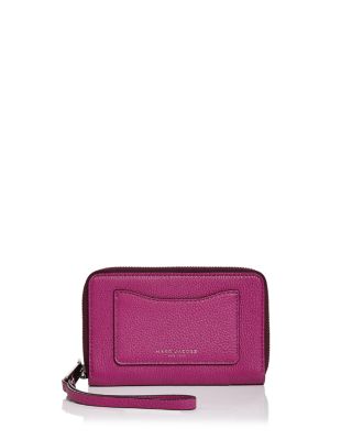MARC JACOBS - Recruit Zip Phone Wristlet
