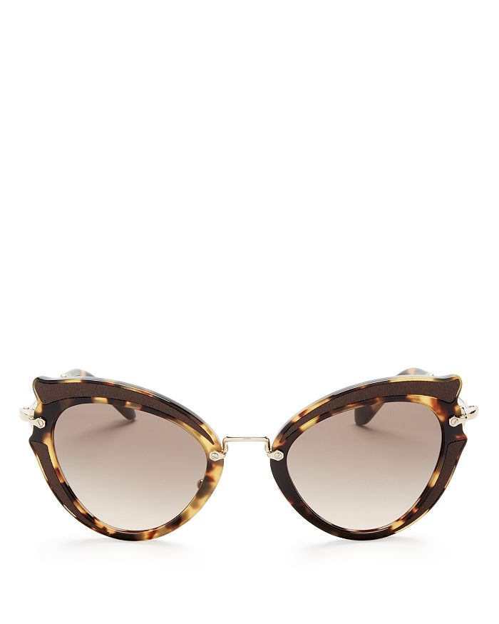Miu Miu Women's Cat Eye Sunglasses, 42mm | Bloomingdale's
