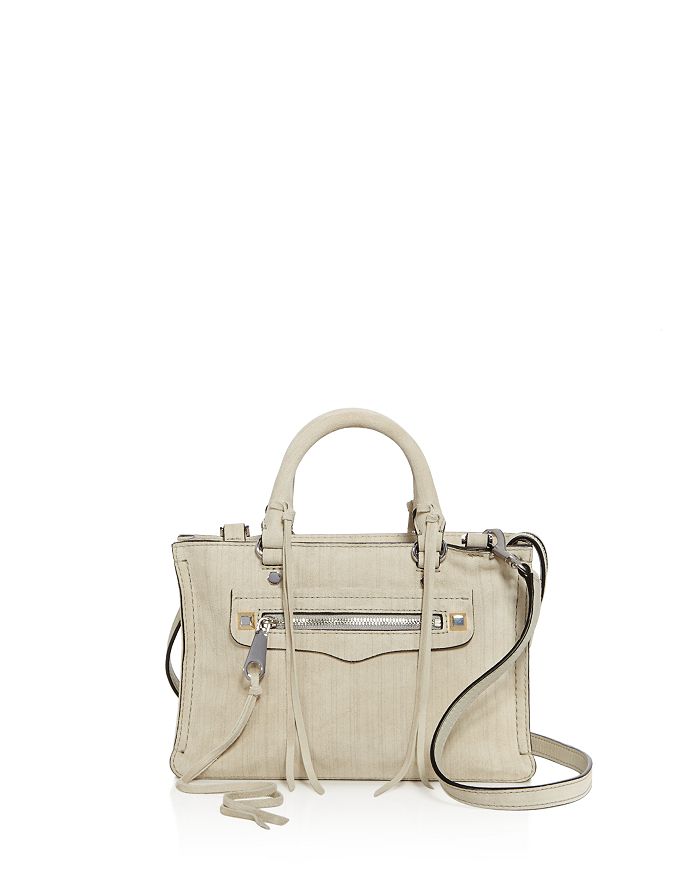Rebecca minkoff regan nubuck satchel 2025